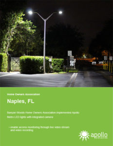 Banyan Woods Naples FL LED Street Lights